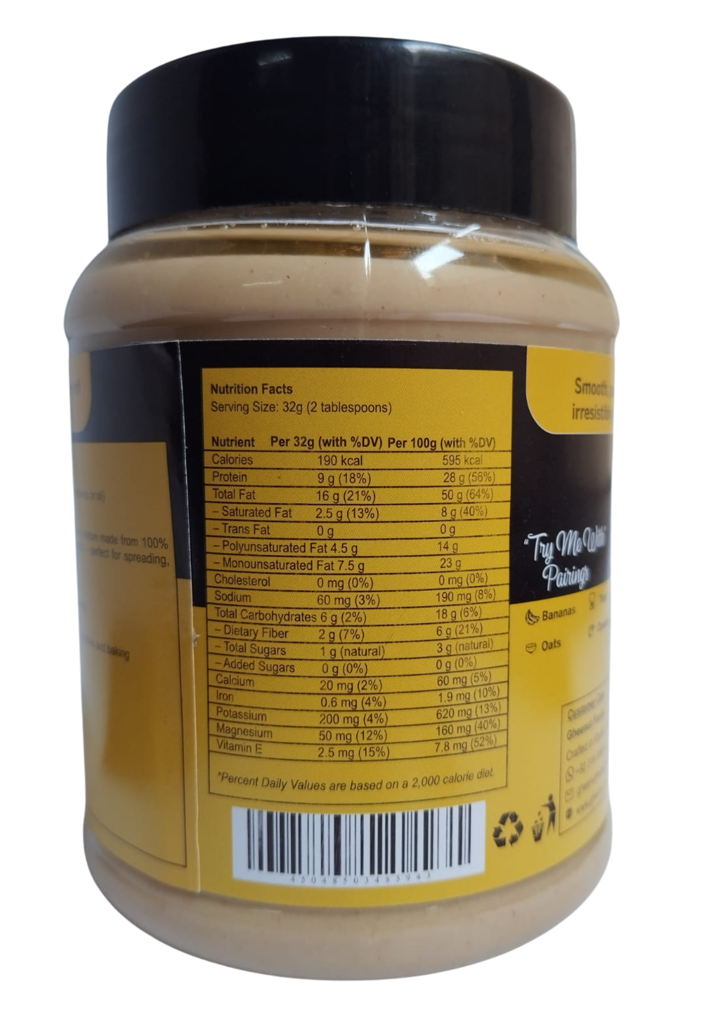 Gheenut Classic Peanut Butter – 500g