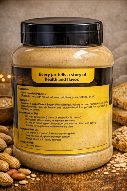 Gheenut Classic Peanut Butter