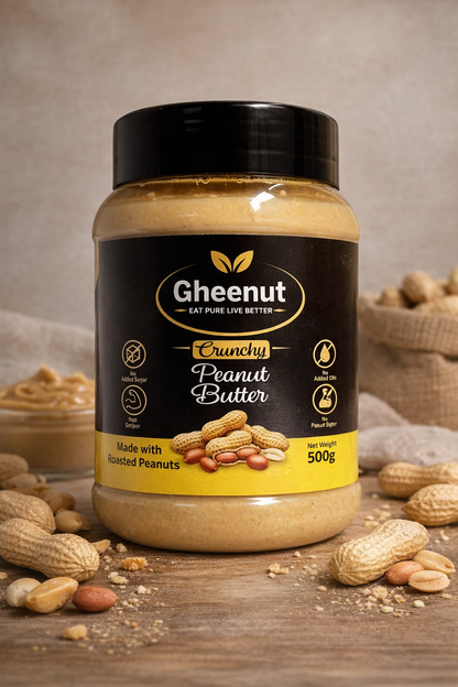 Gheenut Crunchy Peanut Butter