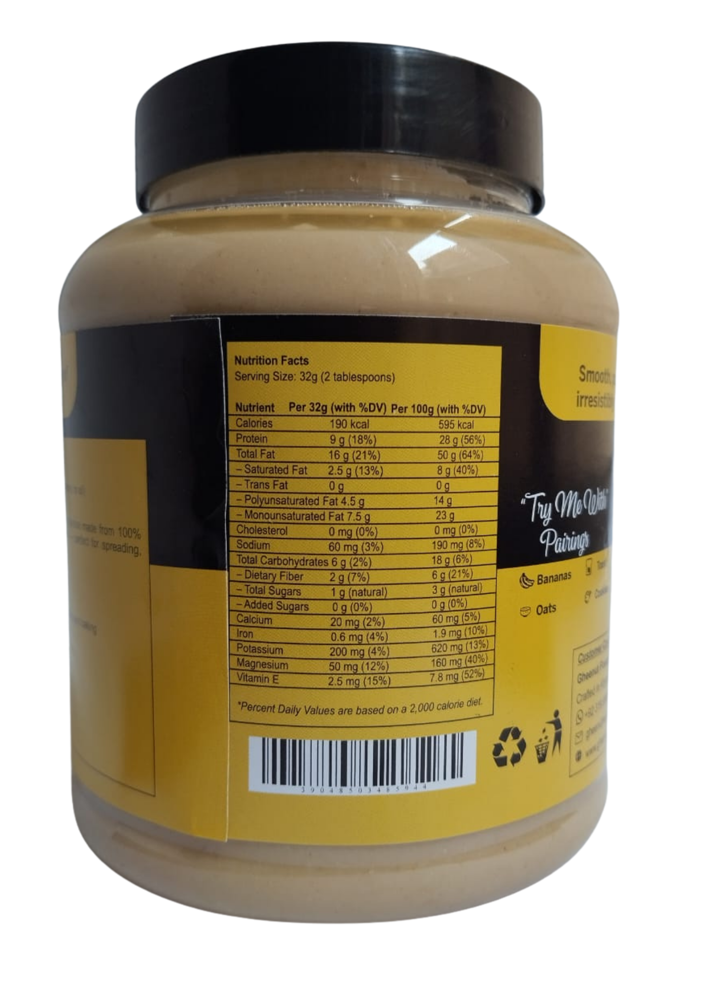 Gheenut Classic Peanut Butter – 1 kg