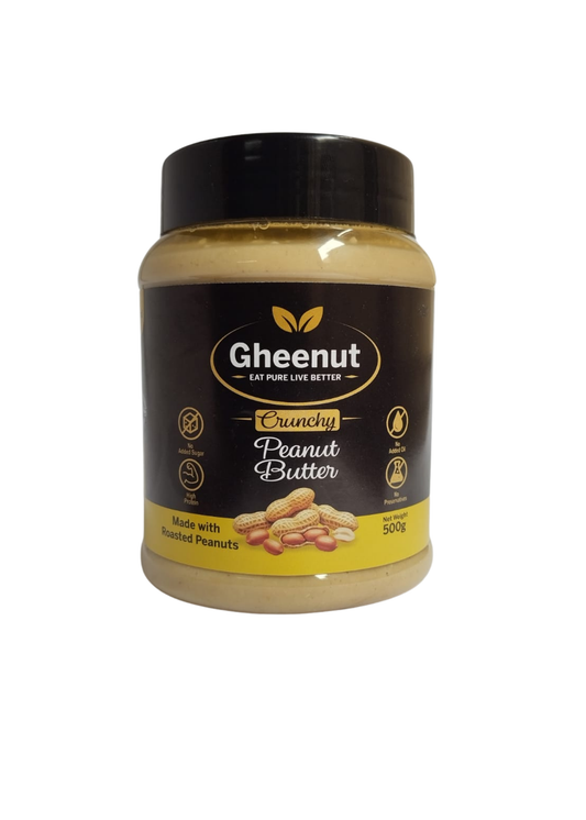 Gheenut Crunchy Peanut Butter – 500g