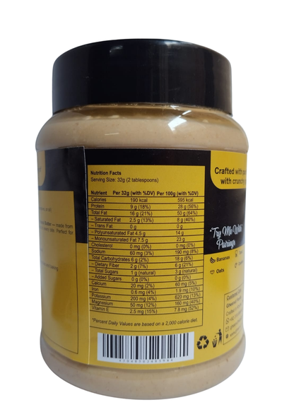 Gheenut Crunchy Peanut Butter – 500g