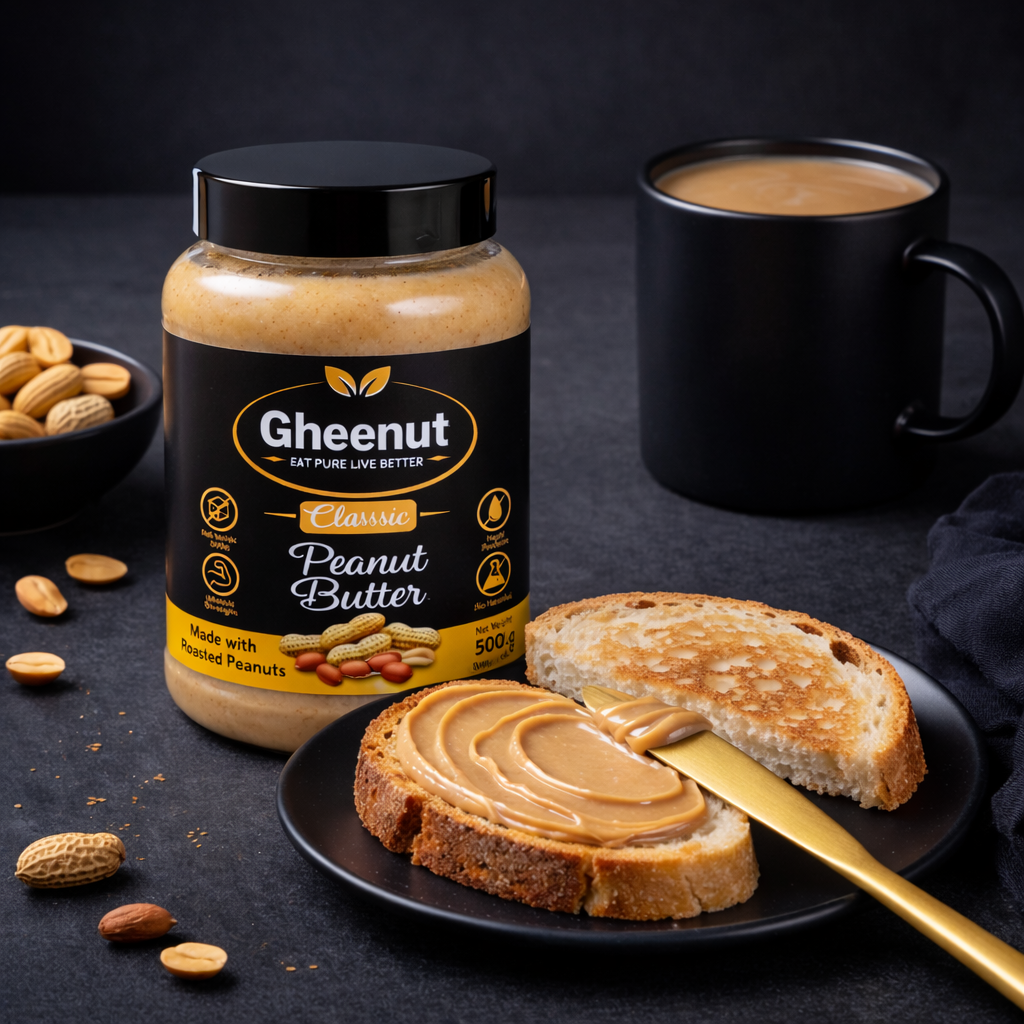 Classic & Crunchy Peanut Butter Bundle Pack (2 × 500g)