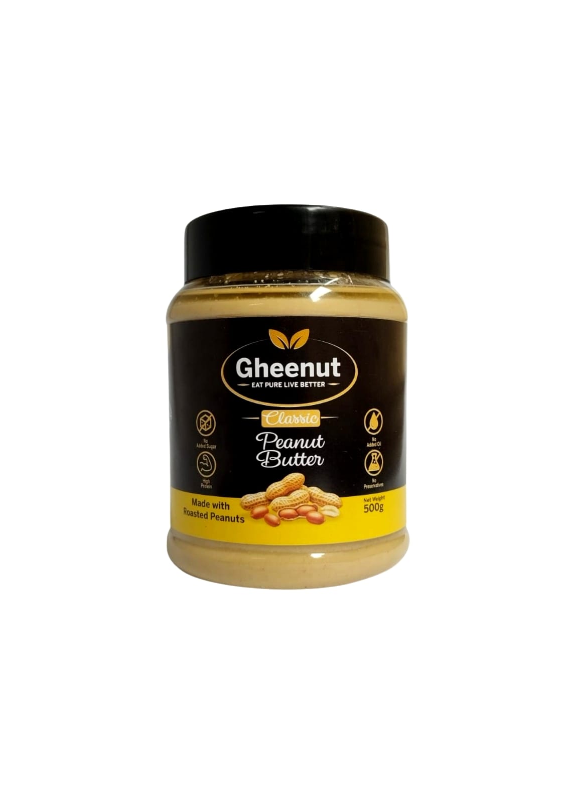 Gheenut Classic Peanut Butter – 500g