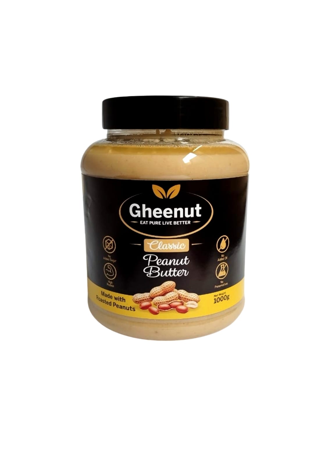 Gheenut Classic Peanut Butter – 1 kg